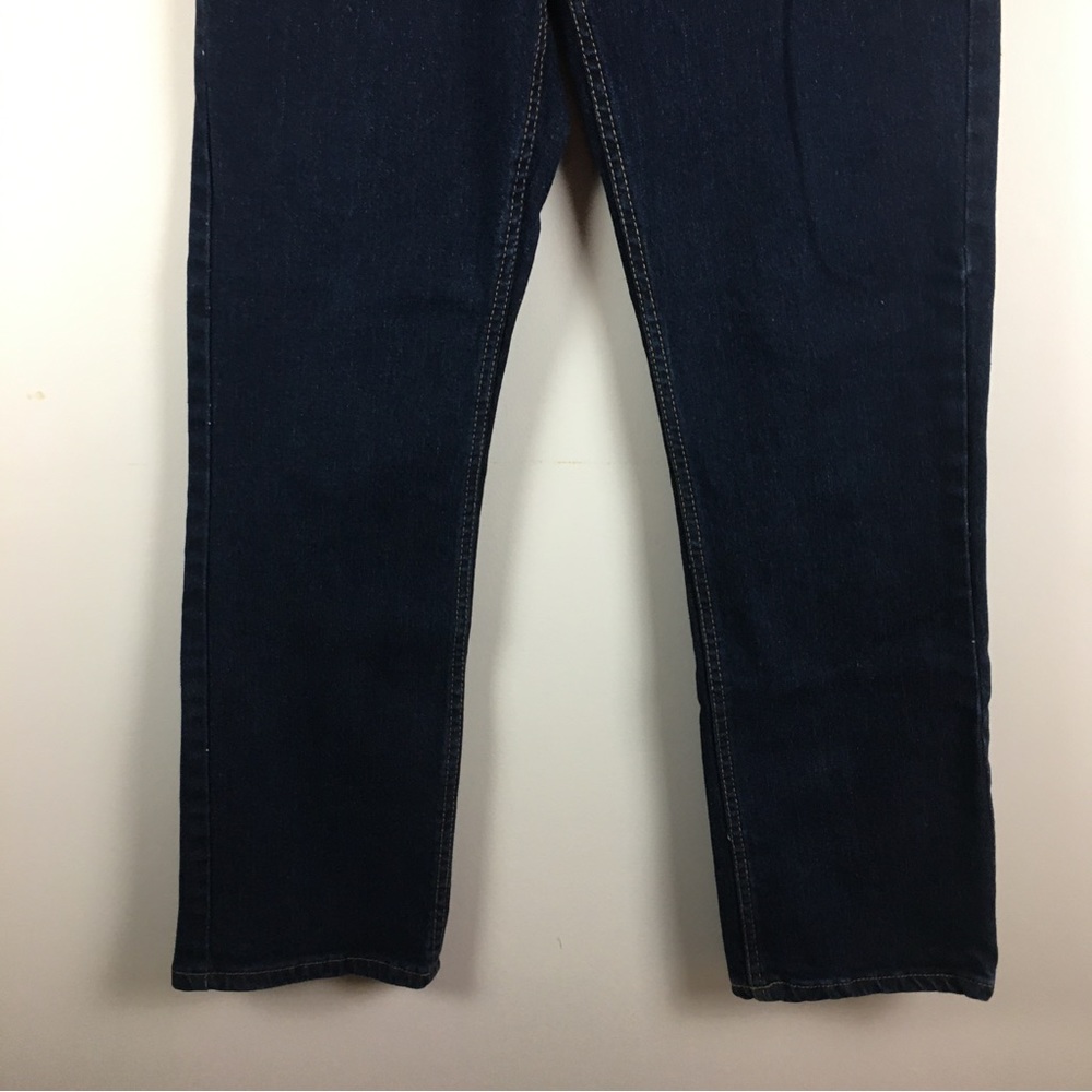 C E Schmidt Workwear Dark Wash Relaxed Fit Denim Jeans Stretch 30x32 - Picture 14 of 16